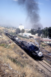 The first Great Freight passing through Mexico